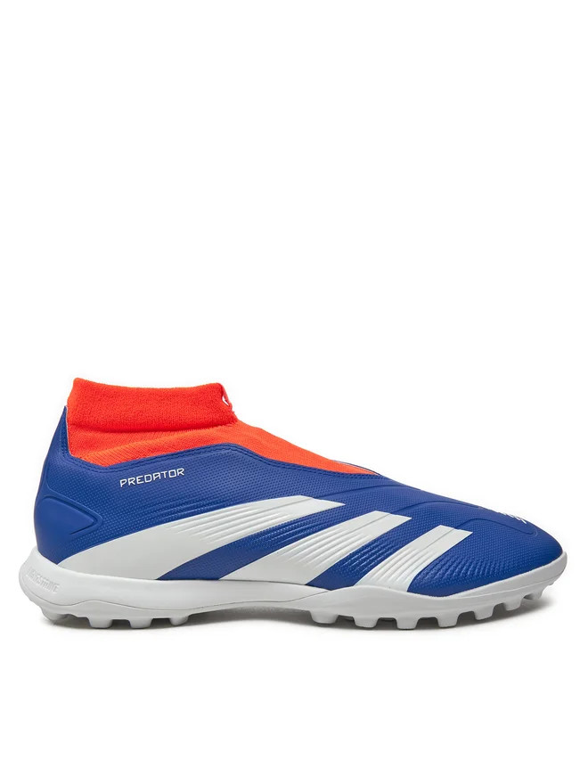 Сороконіжки Adidas Predator League Laceless Turf Boots Blue/Red IF6385