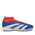 Сороконіжки Adidas Predator League Laceless Turf Boots Blue/Red IF6385