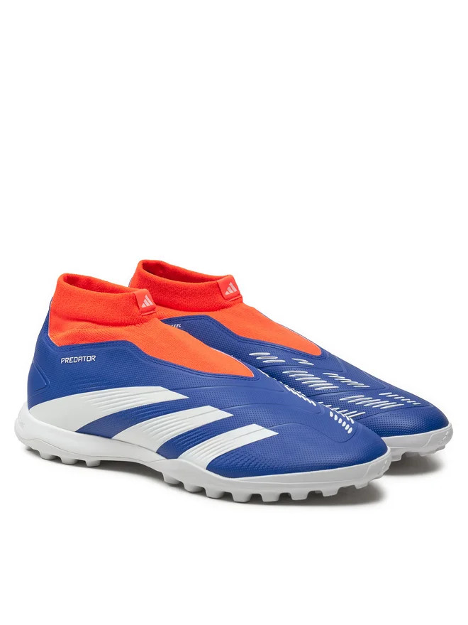 Сороконіжки Adidas Predator League Laceless Turf Boots Blue/Red IF6385