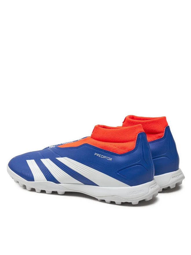 Сороконіжки Adidas Predator League Laceless Turf Boots Blue/Red IF6385