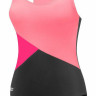 Купальник закритий для жінок Aqua Speed BELLA 61212 рожевий, чорний Жін 36 625-336