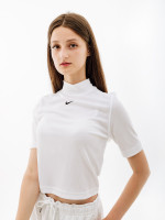 Футболка Nike W NSW ESSNTL RIB MOCK SS TOP DV7958-100