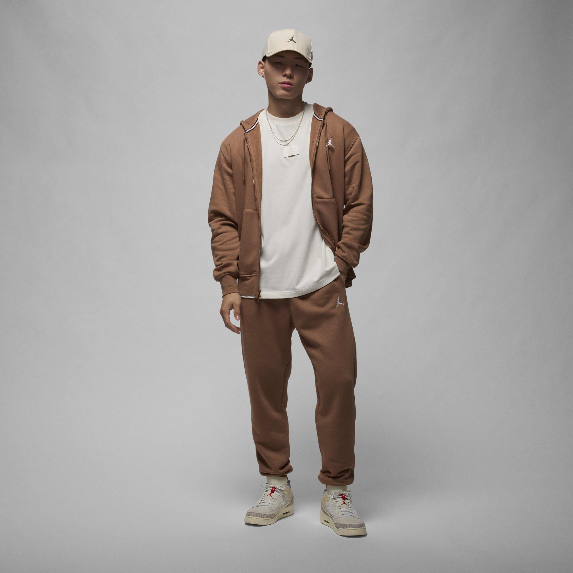 Толстовка JORDAN M J BRK FLC FZ FV7289-223