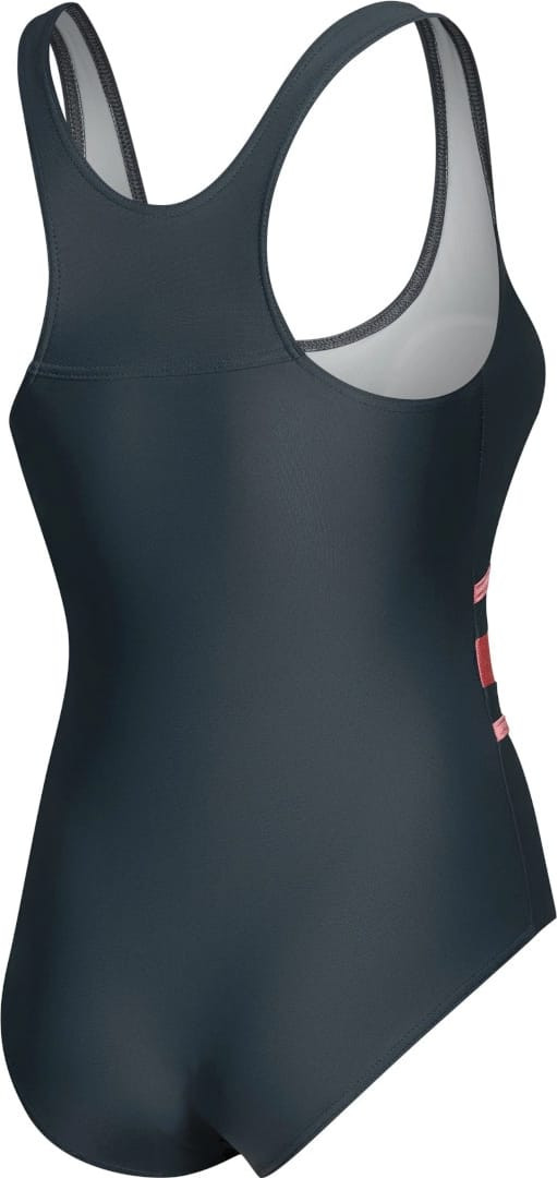 Купальник закритий для жінок Aqua Speed Swimsuit STELLA LADY 62961 темно-сірий, рожевий Жін 36 (299- 299-33