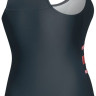 Купальник закритий для жінок Aqua Speed Swimsuit STELLA LADY 62961 темно-сірий, рожевий Жін 36 (299- 299-33