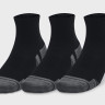 Шкарпетки UA Performance Cotton 3p Qtr чорний Уні LG 1379528-001
