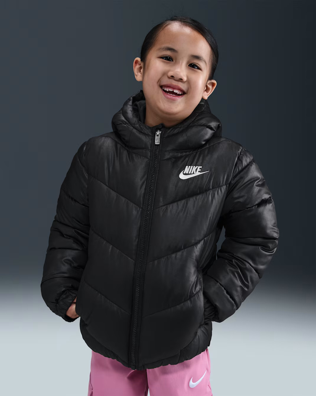 Куртка дитяча Nike Sportswear Adp Black 86N074-023