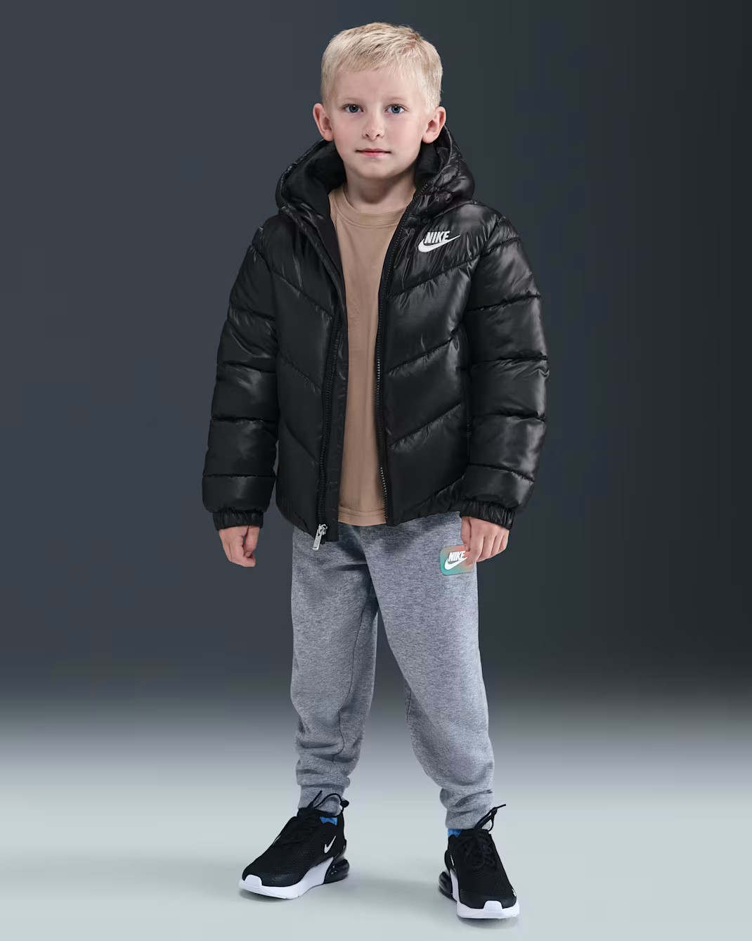 Куртка дитяча Nike Sportswear Adp Black 86N074-023