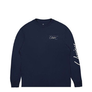 Кофта Jordan x Union MJ L/S Tee College Navy DV7341-419