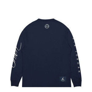 Кофта Jordan x Union MJ L/S Tee College Navy DV7341-419