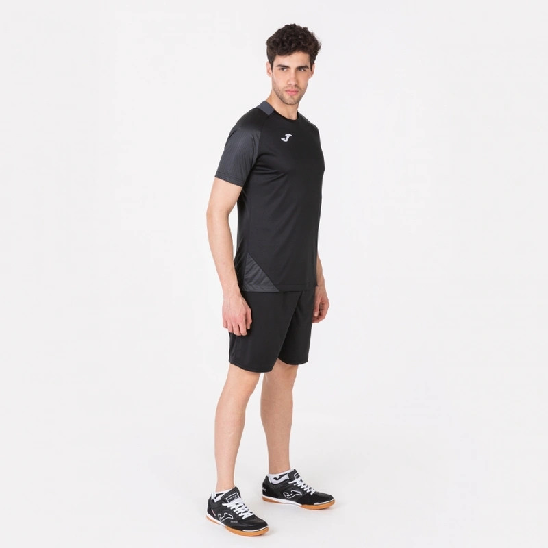 Футболка Joma ESSENTIAL II 101508.110 чорно-сіра 101508.110