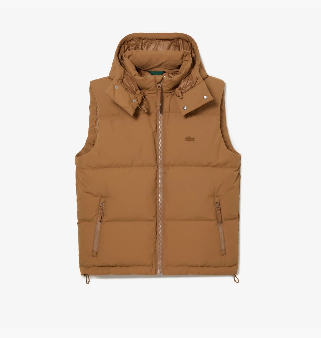 Жилетка Lacoste MEN'S ULTED CROC DOWN VEST brown BH1611 51 SIX