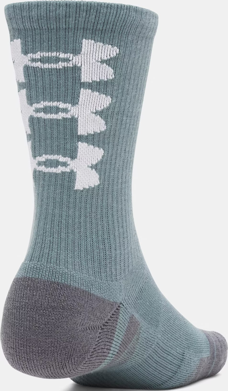 Шкарпетки UA Perf Tech Nov 3pk Crew бірюзовий, білий, помаранчевий Уні LG 1379515-587