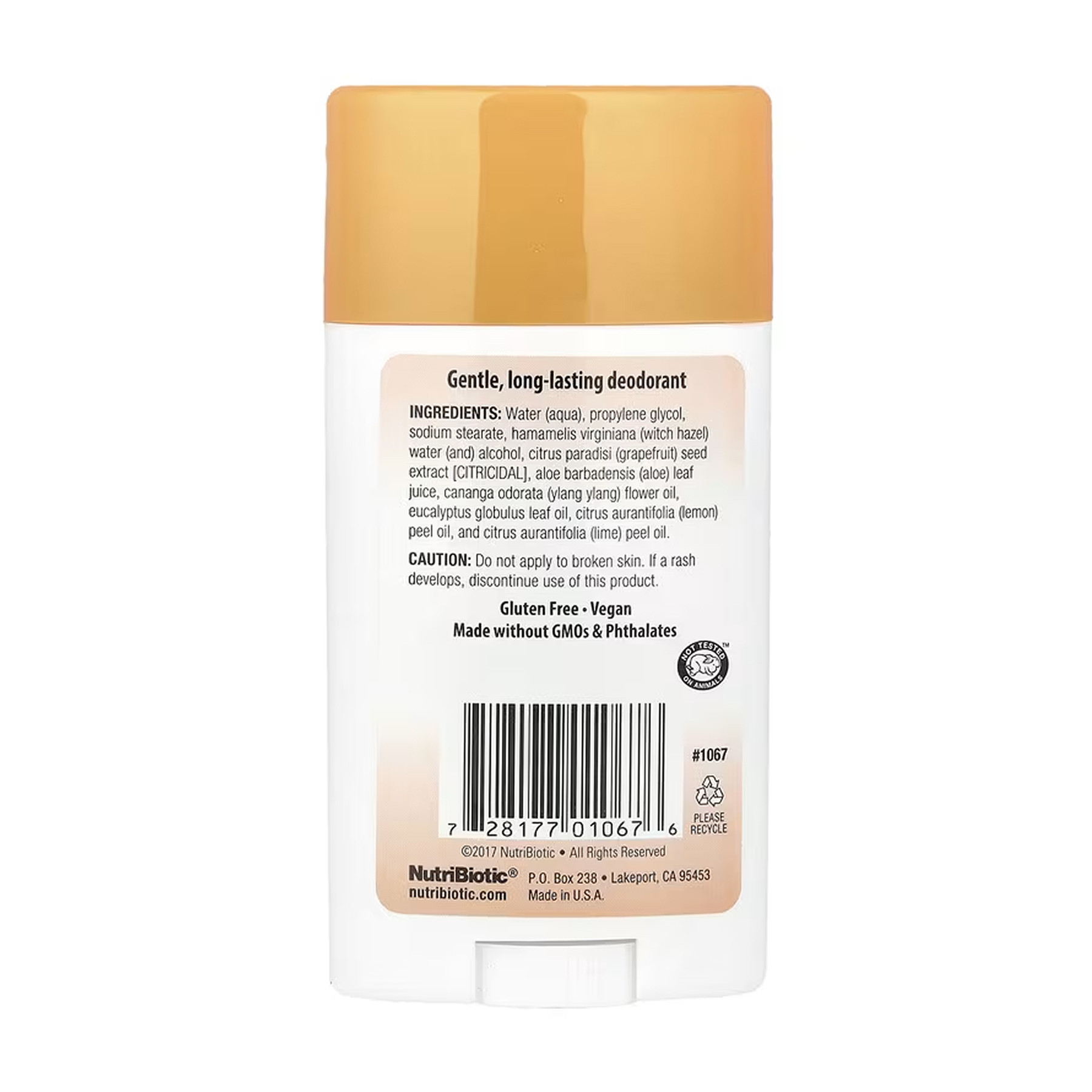 Порошок Nutribiotic Deodorant - 75g Mango Melon 2023-10-5474