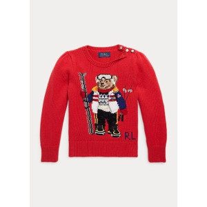 Кофта Ralph Lauren Long-Sleeve Bear Cotton-Wool Sweater 312877393001