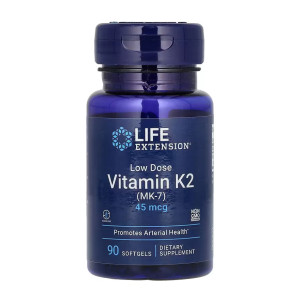 Софт гелеві капсули Life Extension Low Dose Vitamin K2 45 mcg - 90 softgels 2023-10-5209