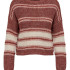 Пуловер ONLINA L/S PULLOVER CC KNT 15229820-Ash Rose-Detail:W. PUMICE STONE / ROATED ONLY L Бордовий 15229820-ASH ROSE-DETAIL: