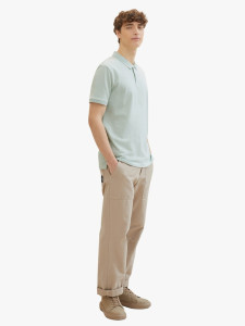 Поло mit Logo Print 1041184-17549 Tom Tailor L Блакитний 1041184-17549