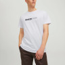 Футболка JJNEO TEE SS CREW NECK 12221946-White Jack&Jones L Білий 12221946-WHITE-PRINT:SMAL