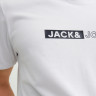 Футболка JJNEO TEE SS CREW NECK 12221946-White Jack&Jones L Білий 12221946-WHITE-PRINT:SMAL
