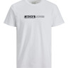 Футболка JJNEO TEE SS CREW NECK 12221946-White Jack&Jones L Білий 12221946-WHITE-PRINT:SMAL