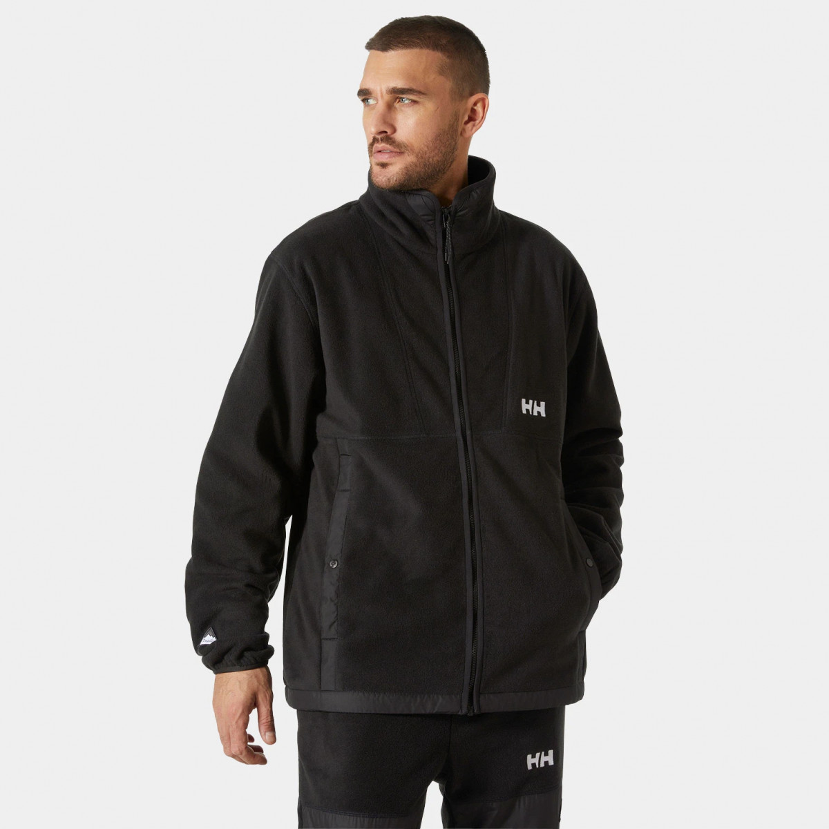 Куртка Unisex YU FLEECE JACKET 54018-990 HELLY HANSEN L Чорний 54018-990