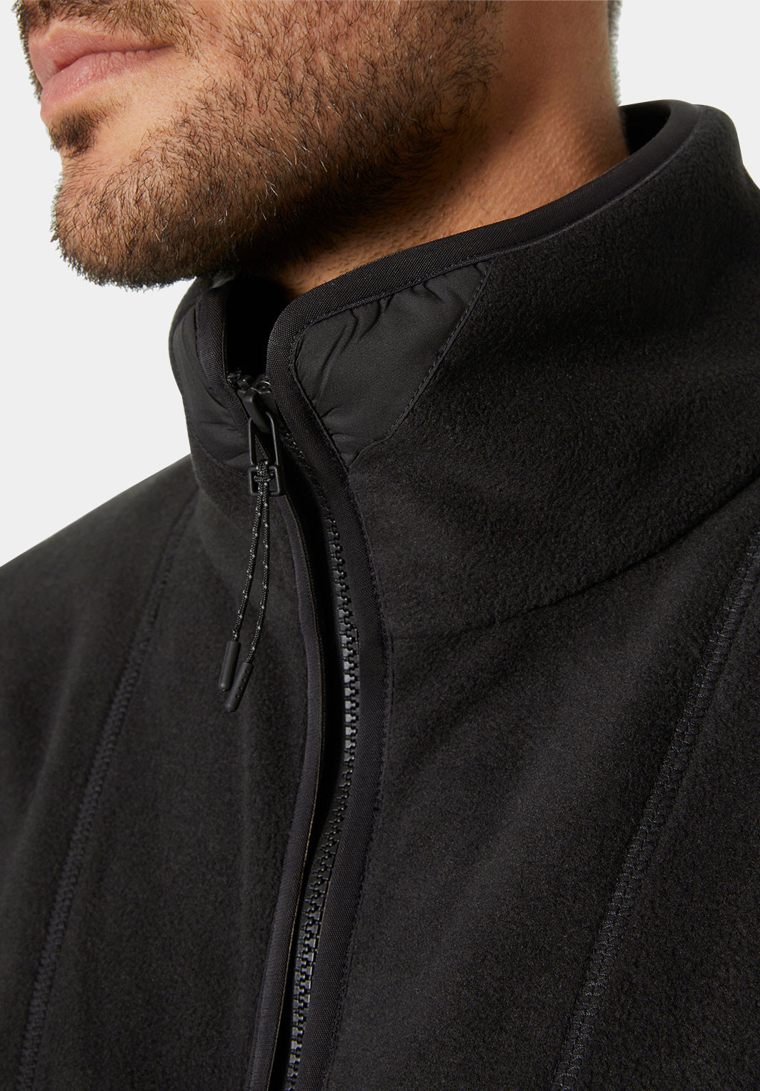 Куртка Unisex YU FLEECE JACKET 54018-990 HELLY HANSEN L Чорний 54018-990