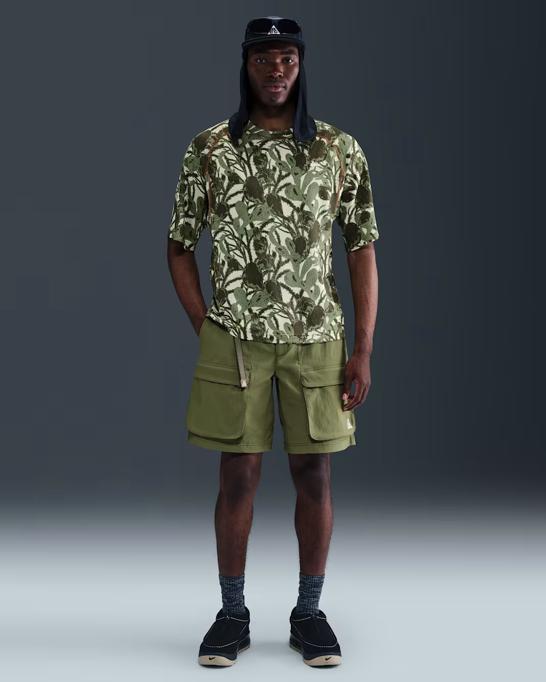 Футболка чоловіча Nike Acg Dfadv Chinati Green HV0587-229