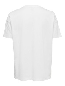 Футболка ONLFIONA LIFE OVERSIZE S/S BOX TOP JRS 15226022 Bright White ONLY XS Білий 15226022BRIGHTWHITE