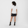 Футболка ONLFIONA LIFE OVERSIZE S/S BOX TOP JRS 15226022 Bright White ONLY XS Білий 15226022BRIGHTWHITE