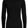 Футболка з довгими рукавами ONLLIVE LOVE LIFE L/S ONECK TOP NOOS JRS 15204712-Black ONLY M Чорний 15204712-BLACK