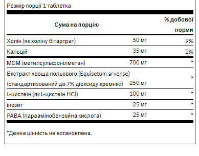 Таблетки Hair Skin Nails - 60tab 100-64-6243232-20