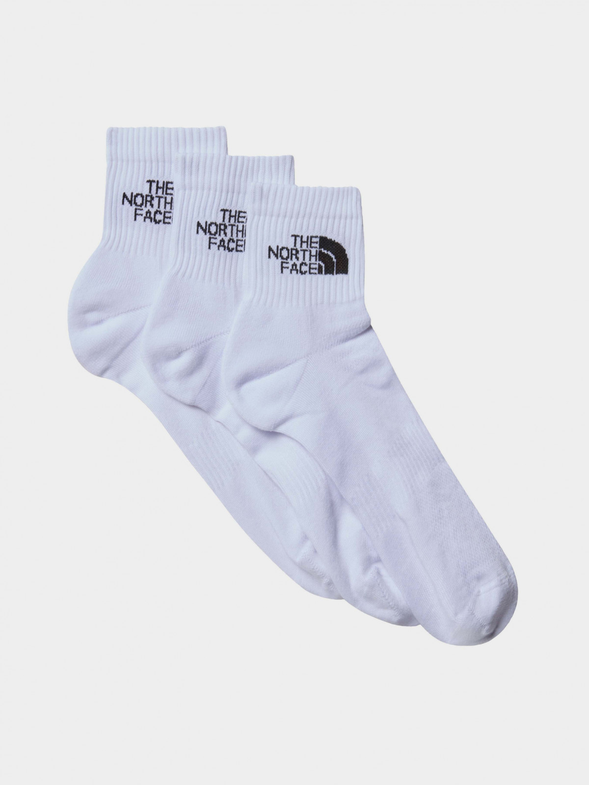 Шкарпетки MLSPRT S CSH QRTR 3P 0A882GFN41 THE NORTH FACE L Білий 0A882GFN41