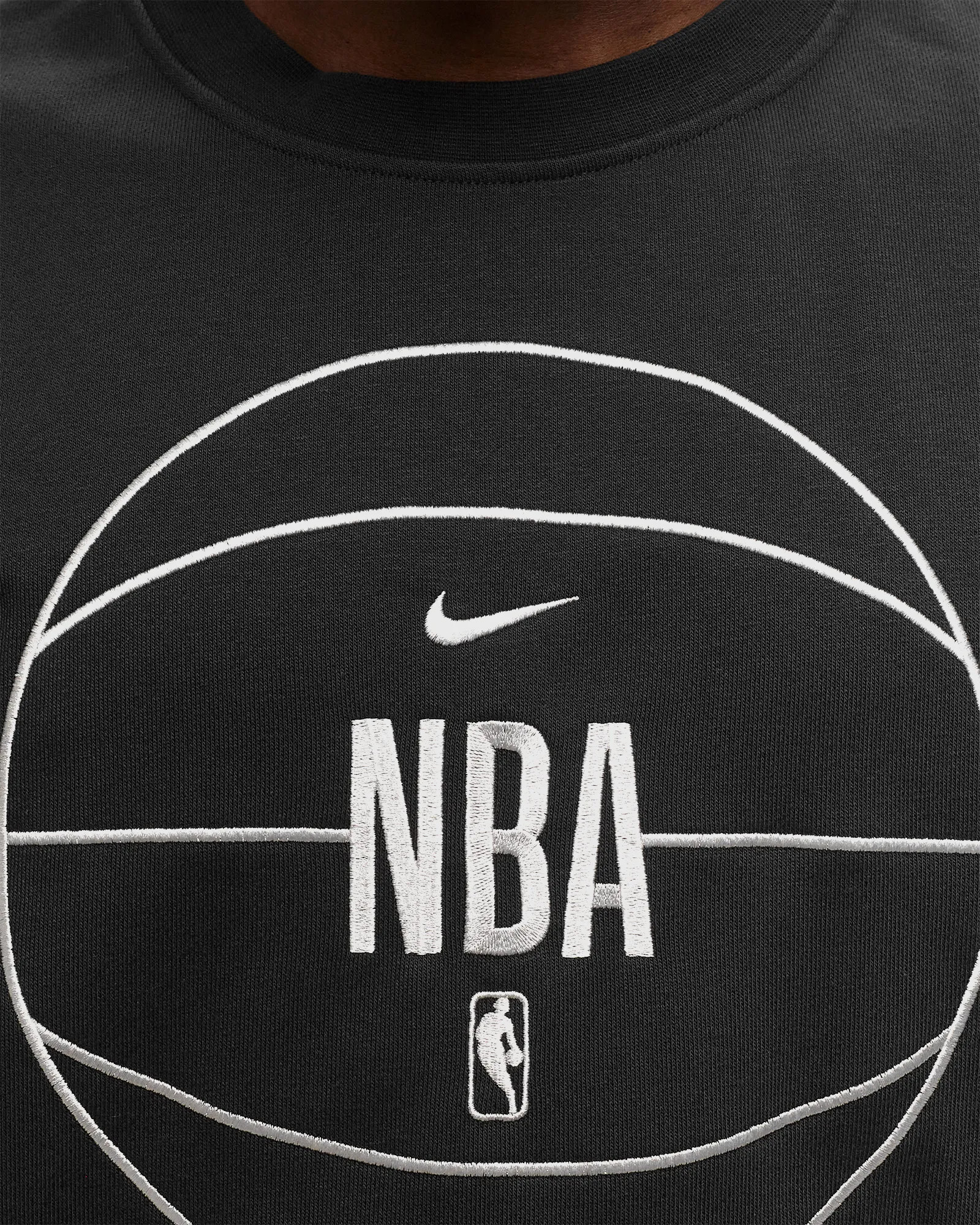 Світшот чоловічий Nike Dri-Fit Nba Team 31 Standard Issue Black FB3765-010