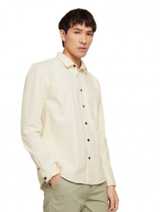 Куртка relaxed garment dye shirt 1029822XX1213808 Tom Tailor L Бежевий 1029822XX1213808