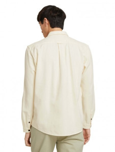 Куртка relaxed garment dye shirt 1029822XX1213808 Tom Tailor L Бежевий 1029822XX1213808