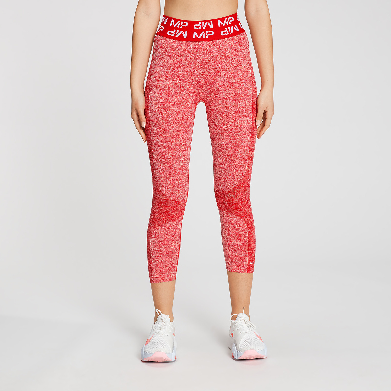 Лосини MP WOMEN`S CURVE 3/4 LEGGINS MPW655-Red
