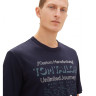 Футболка 1040034ХХ10668 Tom Tailor L Темно-синій 1040034ХХ10668