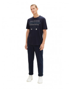 Футболка 1040034ХХ10668 Tom Tailor L Темно-синій 1040034ХХ10668