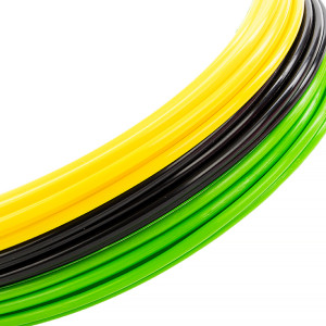 Кільця спортивні 12 шт (4 Жовті+4 Зелені+4 Чорні) AVK3-739-302-001