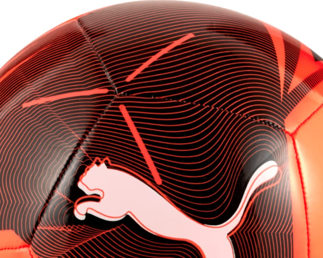 М'яч футбольний Puma Big Cat ball червоний, чорний 4 (084589-04) 084589-04