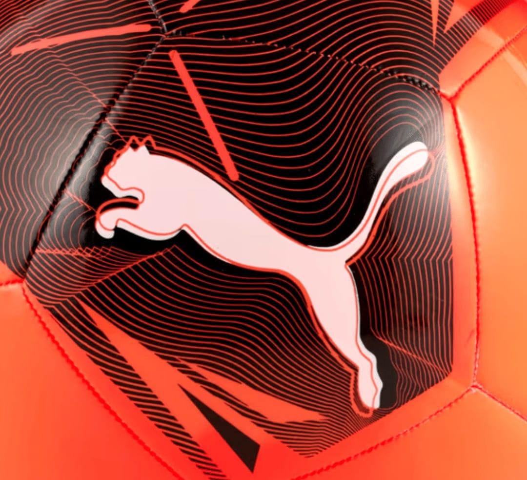 М'яч футбольний Puma Big Cat ball червоний, чорний 4 (084589-04) 084589-04