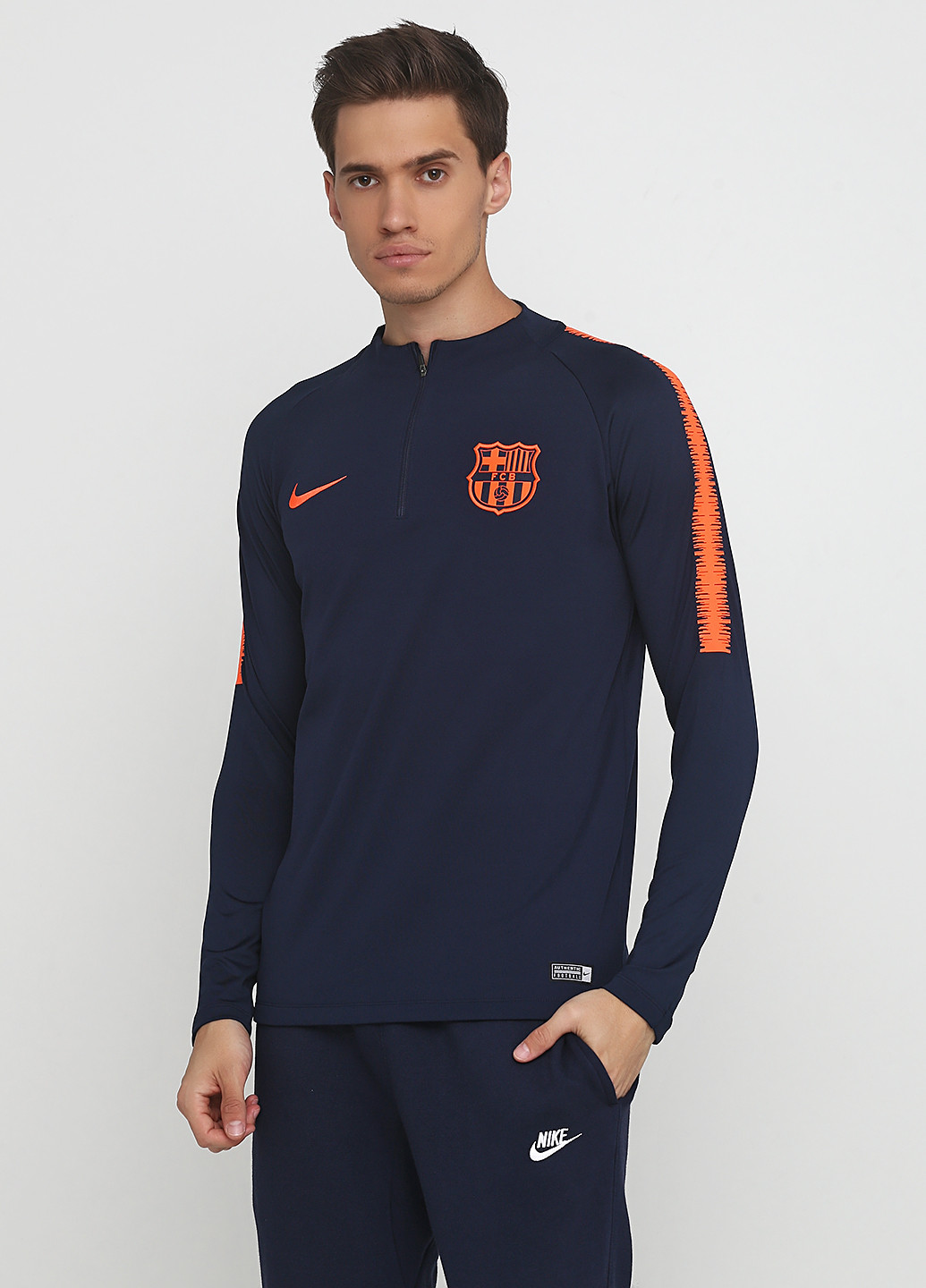 Кофта Nike FCB M NK DRY SQD DRIL TOP 943159-452