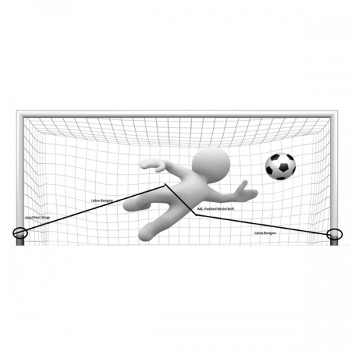 Еспандер для голкіперів Meta Football Goalkeeper Harness чорний Уні OFSM 2001460154