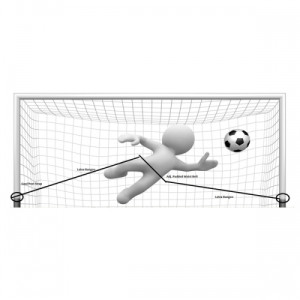 Еспандер для голкіперів Meta Football Goalkeeper Harness чорний Уні OFSM 2001460154