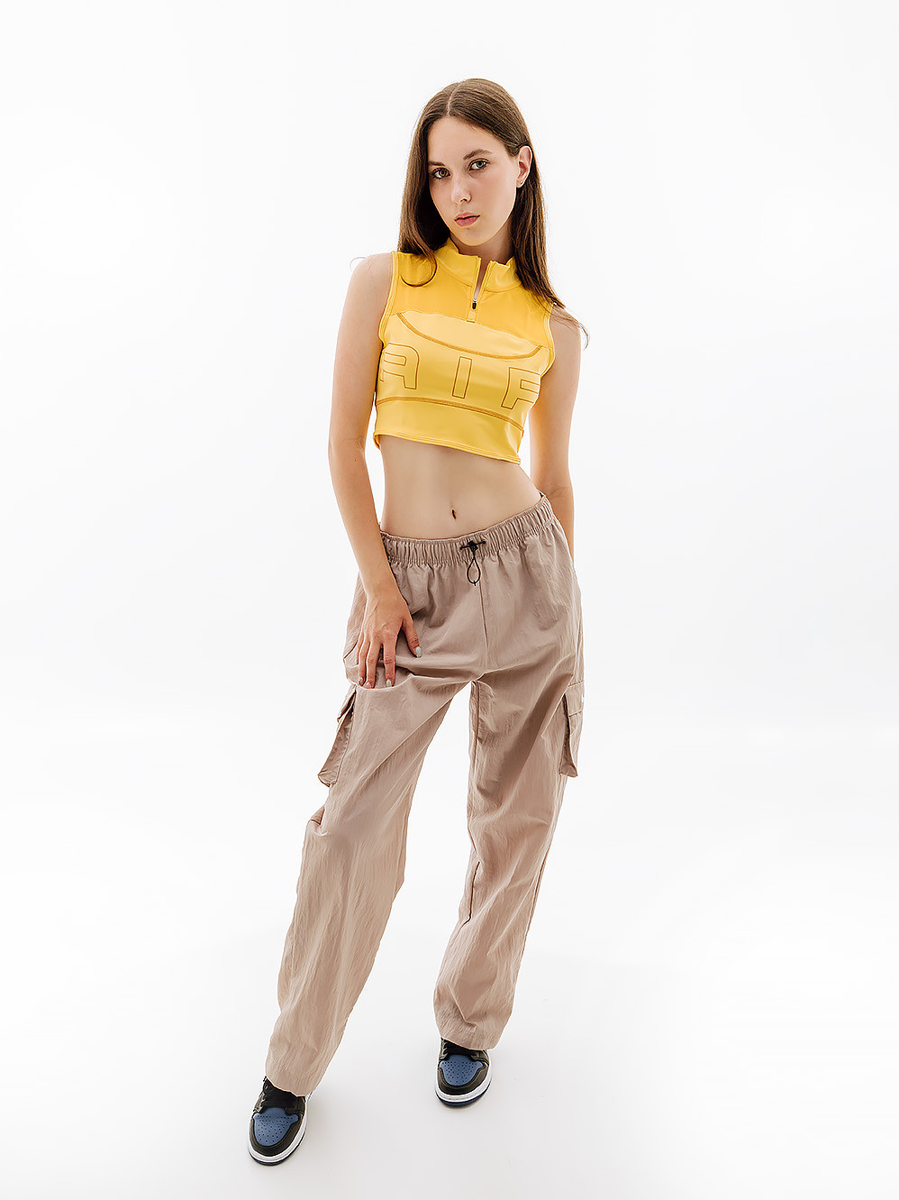 Топ Nike W NK DF AIR CROP TANK DX0284-795