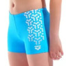 Плавки Шорти для хлопчиків Arena KIKKO V SWIM SHORT GRAPHIC блакитний, білий дитячий 164 см (006720- 006720-801
