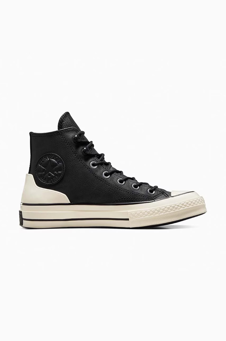 Кросівки Converse Chuck 70 Hi Leather Black/White A05695C