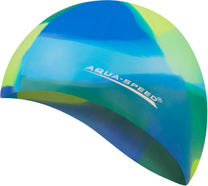 Шапочка для плавання Aqua Speed BUNT 4987 мультиколор Уні OSFM 113-94
