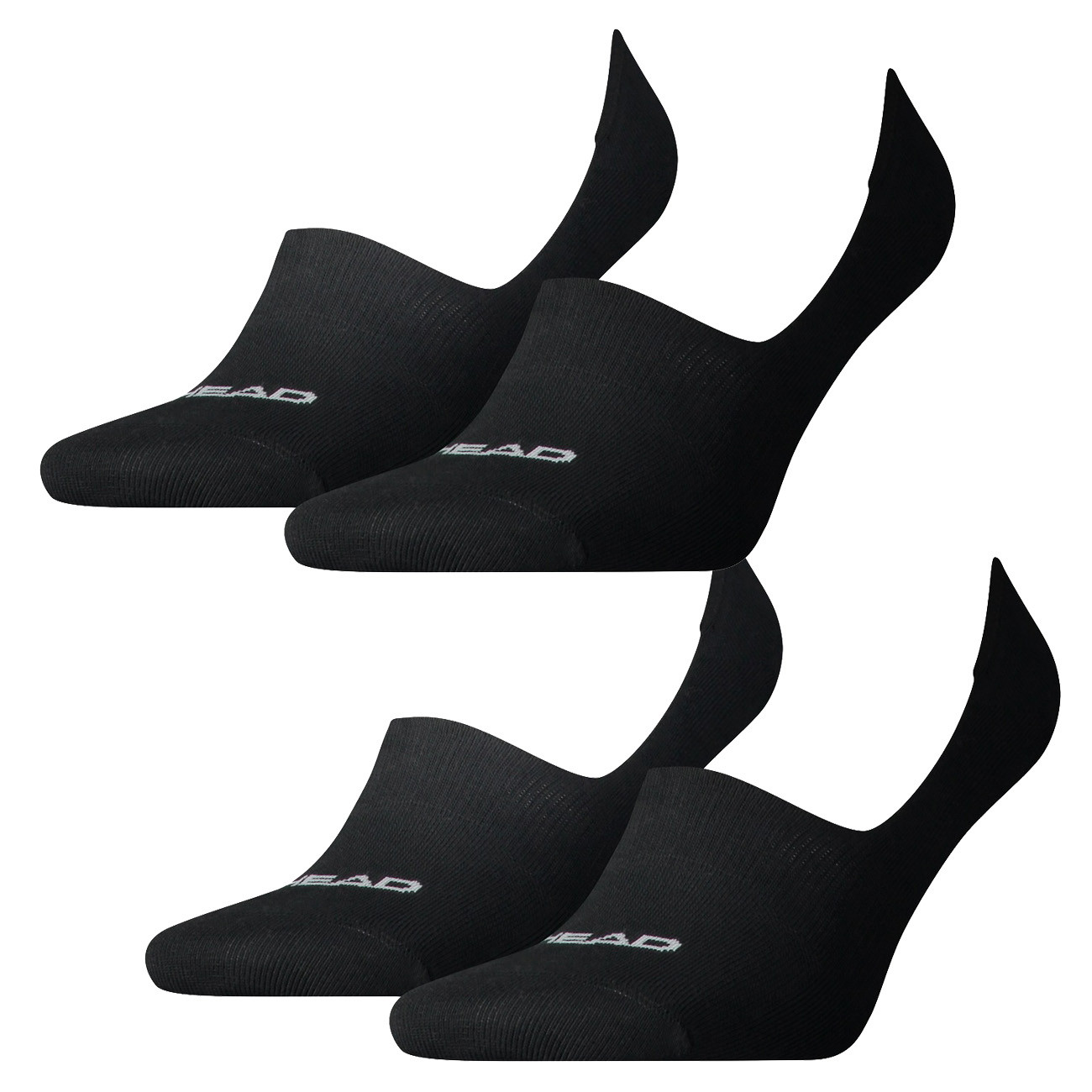 Шкарпетки Head FOOTIE 2PPK UNISEX чорний Уні 35-38 771001001-200